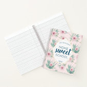 サボテン水彩ホームスクール手帳ジャーナル ノートブック (内部)