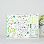 サボテン活動シート、サボテンランチョンマット (スタンド正面)