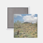 サボテン牧歌装飾冷凍機磁石 マグネット (正面/裏面)