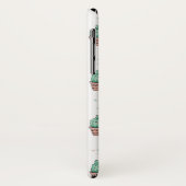 サボテン猫のiPhone Xの場合 Case-Mate iPhoneケース (裏面/左)