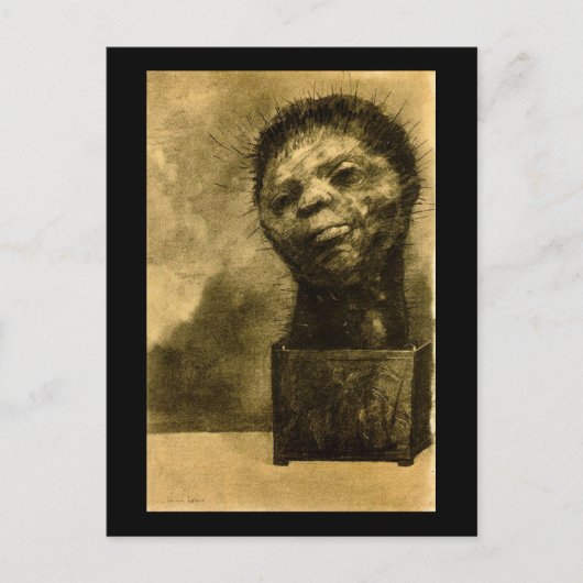 サボテン男 ポストカード (正面)