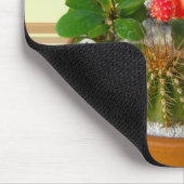 サボテン皿ガーデン#1マウスパッド マウスパッド (コーナー)