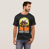 サボテン砂漠の子モハベ環境保護主義者ハイカー Tシャツ (正面フル)