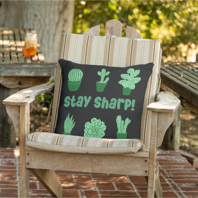 サボテン砂漠サボテン植物パタモダンーン アウトドアクッション (椅子)