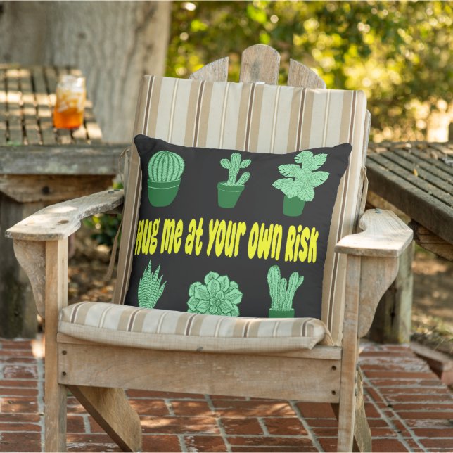 サボテン砂漠サボテン植物パタモダンーン アウトドアクッション (椅子)