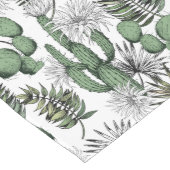 サボテン砂漠パターン ミディアムテーブルランナー (コーナー)