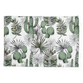サボテン砂漠パターン 枕カバー (裏面-左)