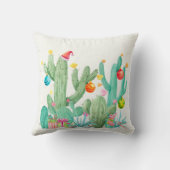 サボテン砂漠ホリデー・クリスマス・サウスウエスト装飾 クッション (裏面)