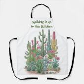 サボテン砂漠 エプロン (正面)