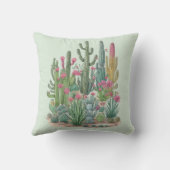サボテン砂漠 クッション (裏面)
