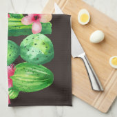 サボテン科 キッチンタオル (四つ折り)