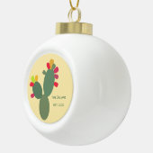 サボテン科 セラミックボールオーナメント (右)