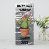サボテン管テープ誕生日ブックマーク メニュー (スタンド正面)