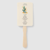 サボテン結婚のファン計画 ハンドファン (裏面)