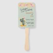 サボテン結婚のファン計画 ハンドファン (正面)