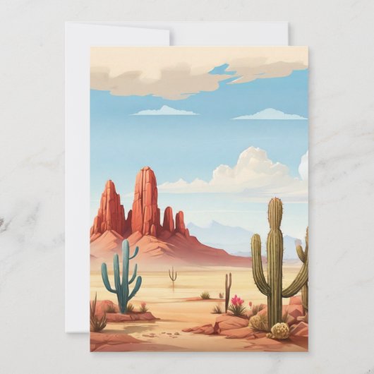 サボテン結婚ズ 招待状 (裏面)