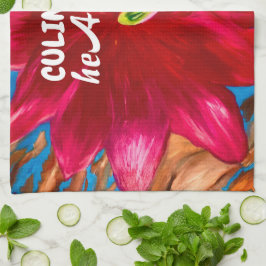 サボテン花キッチンタオル キッチンタオル