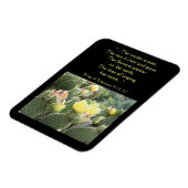 サボテン花ソロモンマグネットの歌 マグネット (左側)