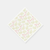 サボテン花ナプキンス スタンダードカクテルナプキン (角)
