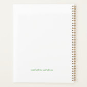 サボテン花プランナー プランナー手帳 (裏面)