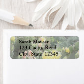 サボテン花ラベル ラベル (インサイチュ)