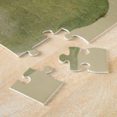 サボテン花水カラーマーガレットアームストロングフローラ ジグソーパズル (側面)