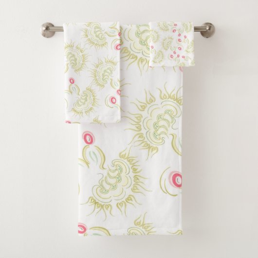 サボテン花風呂セット バスタオルセット (インサイチュ)