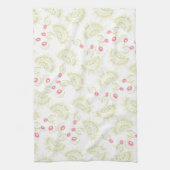 サボテン花 キッチンタオル (縦)