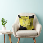 サボテン花MoJo枕、黄色 クッション (椅子)