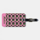 サボテン荷物タグ ラゲッジタグ (裏面横)