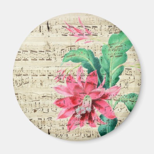 サボテン詩 マグネット (正面)