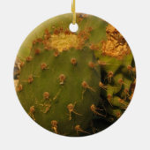 サボテン詳細撮影サークルオーナメント セラミックオーナメント (裏面)