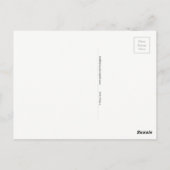 サボテン誕生日ハガキbyニコールジャネス ポストカード (裏面)