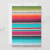 サボテン赤ちゃんシャワー招待状金ゴールド 招待状 (裏面)