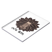 サボテン開花 ノートブック (左側)