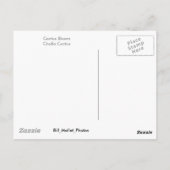 サボテン開花 ポストカード (裏面)