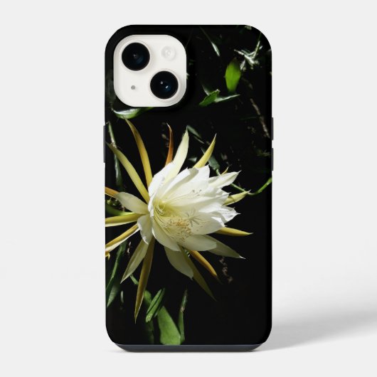 サボテン開花 iPhoneケース (裏面)