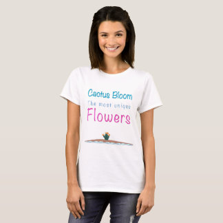 サボテン開花 Tシャツ