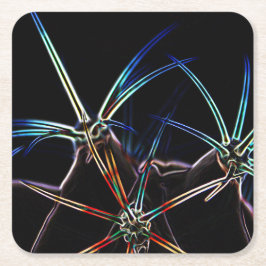 サボテン1コアステルカ スクエアペーパーコースター