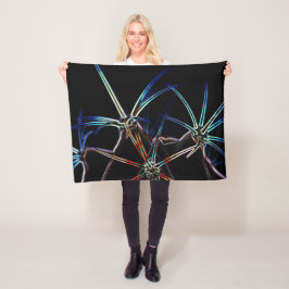 サボテン1フクナ フリースブランケット