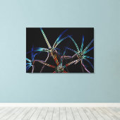 サボテン1 36x24 (90x60cm)ワッカ キャンバスプリント (インサイチュ (ウッドフロア))