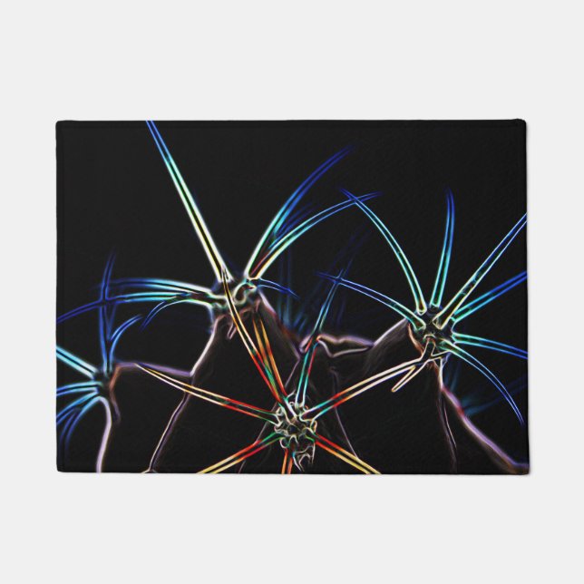 サボテン1 dmcna ドアマット (正面)