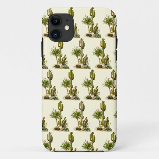 サボテン さぼてん 荒野 幻影 スタイリッシュ おしゃれ アリゾナ Case-Mate iPhoneケース (裏面)