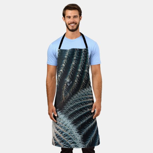 サボテン エプロン (着用した状態)