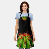 サボテン エプロン (着用した状態)