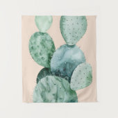 サボテン・オン・コーラル タペストリー (正面)