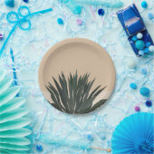 サボテン カクタス 多肉植物 サボテンパーティー ペーパープレート (パーティー)