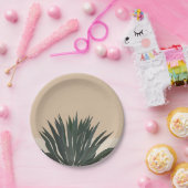 サボテン カクティ スクッレント サボテンパーティー ペーパープレート (パーティー)