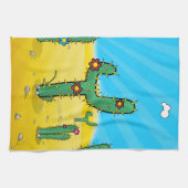 サボテン キッチンタオル (横)