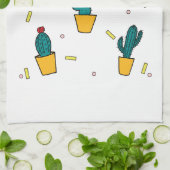 サボテン キッチンタオル (折り畳み)